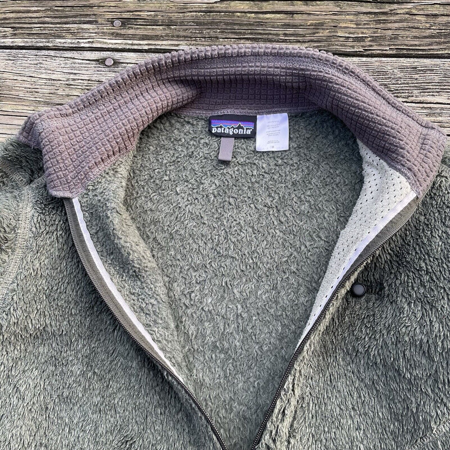 Vintage Patagonia R2 Body Rug Half-Zip Fleece - Olive (M) - Fall 2004