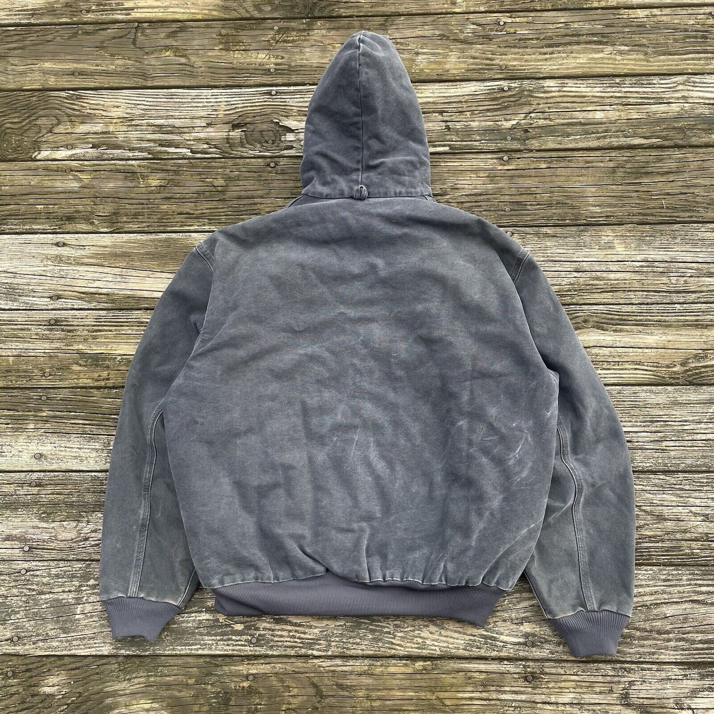 Vintage Carhartt J68 PTL Sandstone Hooded Jacket - Petrol (XXL)